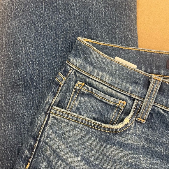 Joe’s Jeans Women’s Blake High Rise Wide Leg Crop Jeans Lightly Distressed 26 - Picture 5 of 16